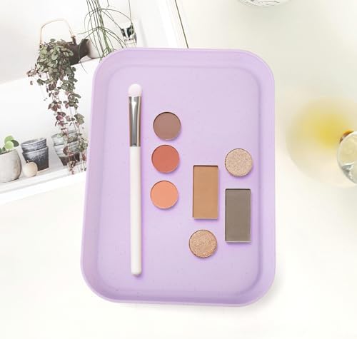 Purple Plastic Serving Platters and Trays, Serving Dishes for Entertaining, Rectangular Platters for Serving, alternate view