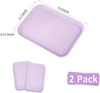 Purple Plastic Serving Platters and Trays, Serving Dishes for Entertaining, Rectangular Platters for Serving, alternate view