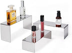 Purse Display Stand, 3 Silver Risers Display Stands Stainless Steel, Heavy Duty Countertop Shoes Stand Handbag, alternate