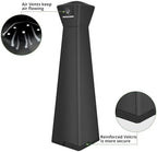 Pyramid Patio Heater Cover Waterproof 90"x 23"x23", Camel, alternate view 6