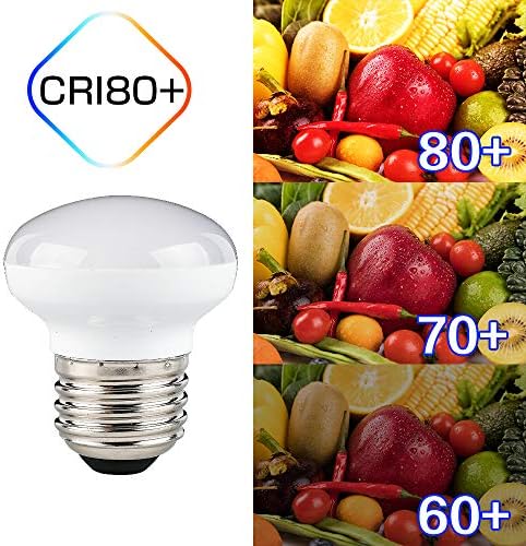 R14 LED Bulbs,4W 25W Equivalent, E26 Base, Daylight White, alternate view 6