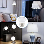 R14 LED Bulbs,4W 25W Equivalent, E26 Base, Daylight White, alternate view 7