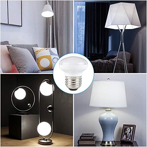 R14 LED Bulbs,4W 25W Equivalent, E26 Base, Daylight White, alternate view 7