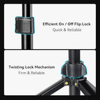 RA-S200 Photography Light Stand, 6.6ft Aluminum Lighting Tripod, alternate view 5
