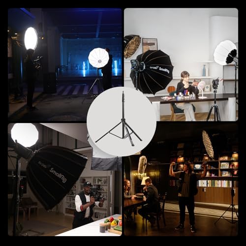 RA-S200 Photography Light Stand, 6.6ft Aluminum Lighting Tripod, alternate view 6