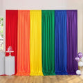 Rainbow Backdrop Curtains Panels for Parties Wedding Baby Shower 15x10ft Birthday Party Photography Background