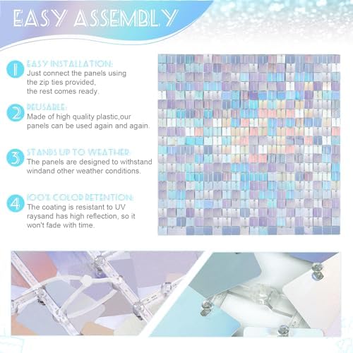 Rainbow Silver Shiny Shimmer Wall Backdrop 3FTx4FT Glitter Photo Background for Party Wedding Bridal Baby Shower, alternate