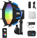 Ray 120c RGB Video Light,120W Portable Studio Light IP54