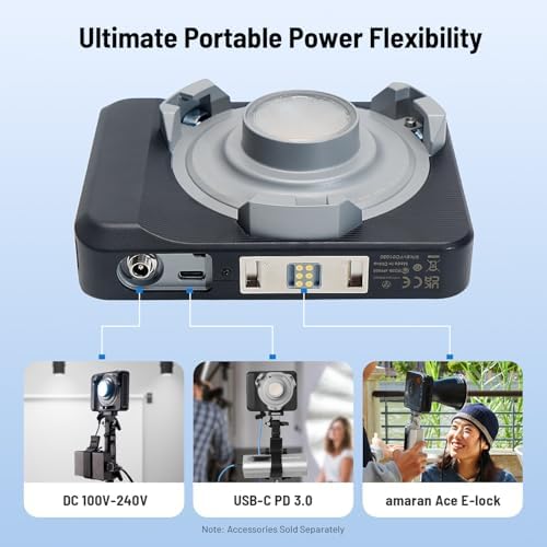 Ray 120c RGB Video Light,120W Portable Studio Light IP54, alternate view 5
