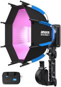Ray 60c Portable Video Light,60W RGB Studio Light IP54 Bowens Mount