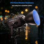 Ray 660c RGB LED Video Light 660W APP/DMX Control 12 Effects, alternate view 6