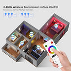 RB3 2.4G Wireless Touch RF Remote for PWM or SPI RGB RGBW LED, alternate view 4