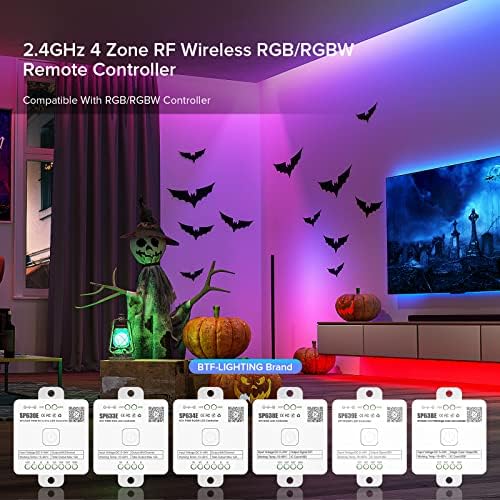 RB3 2.4G Wireless Touch RF Remote for PWM or SPI RGB RGBW LED, alternate view 6