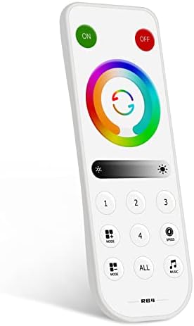 RB4 2.4G Wireless Touch RF Remote for PWM or SPI RGBCCT LED