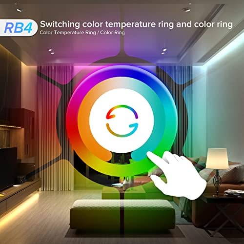 RB4 2.4G Wireless Touch RF Remote for PWM or SPI RGBCCT LED, alternate view 4