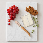 Rectangle Marble Cheese Board 15.8 x 11.8 Inch Charcuterie Cutting Tray Marble Serving Decorative for Decoration