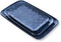 Rectangle Serving Platters - 14" 12" 10" Porcelain Serving Trays Plates for Party BBQ Appetizers Sushi Dessert