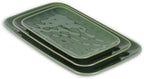 Rectangle Serving Platters - 14" 12" 10" Porcelain Serving Trays Plates for Party BBQ Appetizers Sushi Dessert