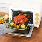 Rectangle Serving Platters - 14" 12" 10" Porcelain Serving Trays Plates for Party BBQ Appetizers Sushi Dessert, alternate