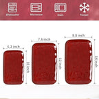 Rectangle Serving Platters - 14" 12" 10" Porcelain Serving Trays Plates for Party BBQ Appetizers Sushi Dessert, alternate