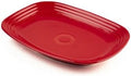 Rectangular Platter, (11.75") - Durable Ceramic, Lead-Safe, Dishwasher/Microwave/Oven Safe - Made in USA