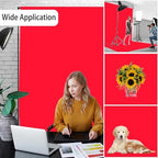 Red Photography Backdrop for Photoshoot, Fabric 5x7ft in 5x7ft, alternate view 2
