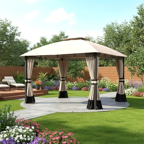 Reinforced Replacement Canopy Top Cover Compatible with Crestfield 11X13 (Models A101017510, A101017511, alternate view 2
