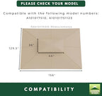 Reinforced Replacement Canopy Top Cover Compatible with Crestfield 11X13 (Models A101017510, A101017511, alternate view 3