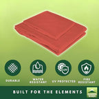 Reinforced Replacement Canopy Top Cover Compatible with The L-GZ136PST and L-GZ136PST-2 Madaga 10' x 10' Gazebo, alternate