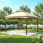 Reinforced Replacement Canopy Top Cover Compatible with The TPGAZ2303D TPGAZ2403-A-C 10' x 12' Gazebo - Classic, alternate