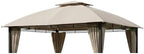 Reinforced RipLock 350 Replacement Canopy Top Cover Compatible with Crestfield 11’ x 13’ Gazebo Model A101017510