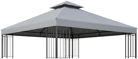 Reinforced RipLock 350 Replacement Canopy Top Cover Compatible with Easy Assembly 10' X 10' Gazebo Model
