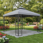 Reinforced RipLock 350 Replacement Canopy Top Cover Compatible with Easy Assembly 10' X 10' Gazebo Model, alternate view 2