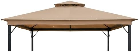 Reinforced RipLock 350 Replacement Canopy Top Cover Compatible with Laurel Canyon 10' x 10' Gazebo Models