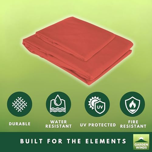 Reinforced RipLock 350 Replacement Canopy Top Cover Compatible with Madaga 10' x10' Gazebo Models L-GZ136PST, alternate view