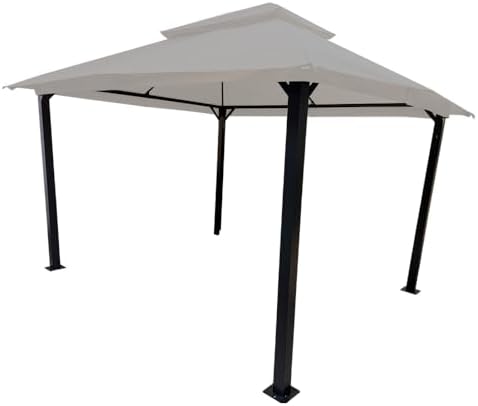 Reinforced RipLock 350 Replacement Canopy Top Cover Compatible with the Aoxun 10’ X 12’ Gazebo Models, alternate view 6