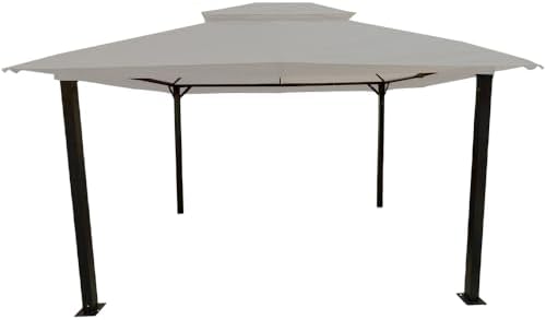 Reinforced RipLock 350 Replacement Canopy Top Cover Compatible with the Aoxun 10’ X 12’ Gazebo Models, alternate view 7