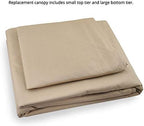 Replacement Canopy Top Cover Compatible with The Erommy 12ft Hexagon Gazebo - Riplock 350, alternate view 2
