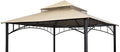 Replacement roof Compatible with Target Madaga Gazebo 10x10 Model L-GZ136PST (Light Beige) in Light Beige