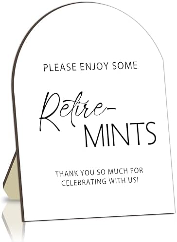Retirement Mints Treat Sign, Retire-Mints Board Decor, Retire Welcome Decor Signs, Retirement Party Decoration