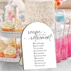 Retirement Sign, Recipe for Retirement, Retirement rules Station Sign, Retirement party Sign, Retire Welcome, alternate view