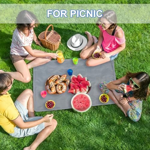 Reusable Freezable Ice Mat, 2 Pack 23.6 x 19.7 Food Cooling Tray in 23.6 x 19.7" in Gray, alternate view 7