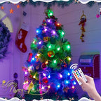 RGB Globe String Lights - 21FT 60LED Battery Operated with Remote, 20+ Color Modes & Timer, Fairy Lights for, alternate view
