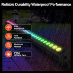 RGBCW Wall Washer Lights, 180W Stage Wash Light Bar Smart APP & Remote Control, Group, Memory, Timing, Music, alternate view