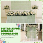 Riceshoot 48 Pcs Artificial Hanging Vines Fake Weeping Willow Leaves Decor Fake Seaweed Artificial Vines, alternate view 5