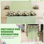 Riceshoot 48 Pcs Artificial Hanging Vines Fake Weeping Willow Leaves Decor Fake Seaweed Artificial Vines, alternate view 4