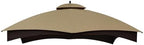 Riplock Gazebo Replacement Top for Lowe's Allen Roth #GF-12S004B-1, Beige in Beige