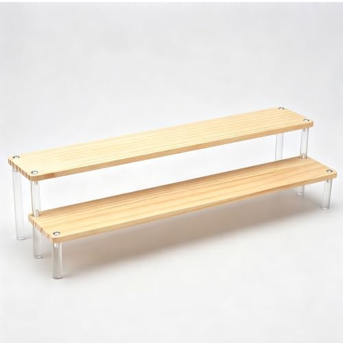 Risers Display Stand 12 inch for Party Home Perfumes Cupcakes in Brown