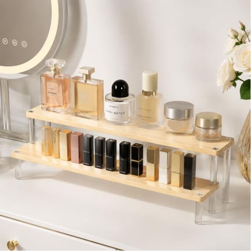 Risers Display Stand 12 inch for Party Home Perfumes Cupcakes in Brown, alternate view 3
