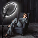 RL-18 18 Inch Ring Light with Tripod Stand, 55W Large LED Ringlight, alternate view 5